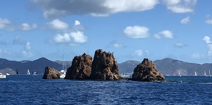 the Indians for snorkeling near Norman Island in the BVI