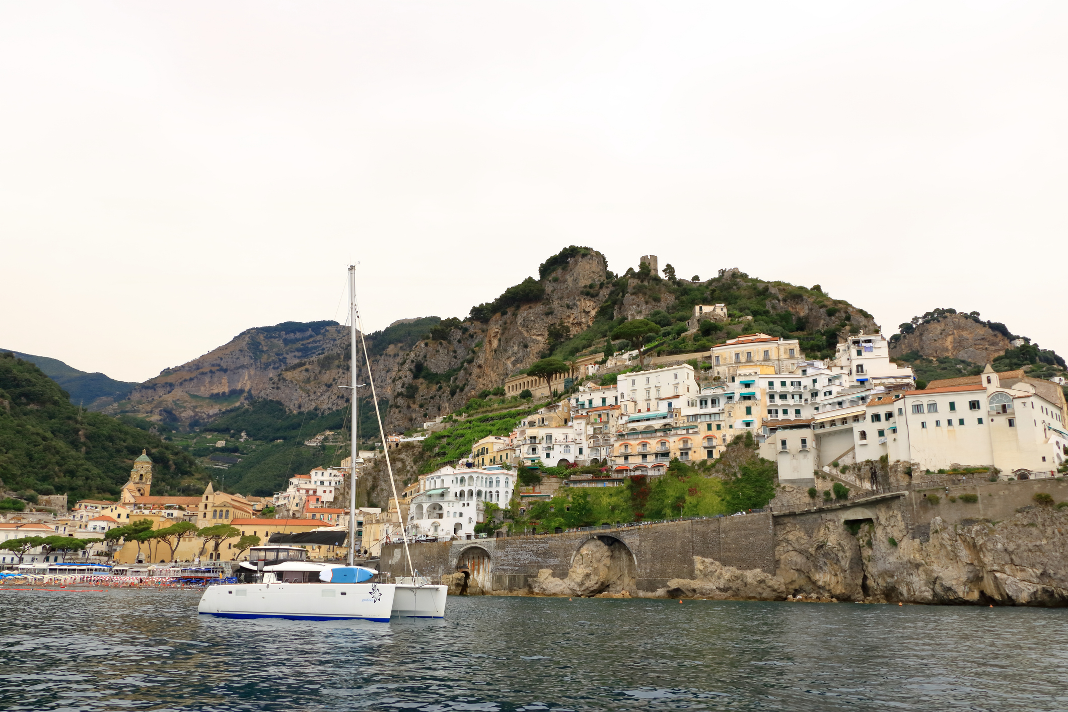Amalfi Coast Catamaran Yacht Charter