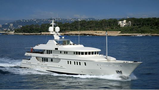 Lady In Blue Luxury Charter Yacht