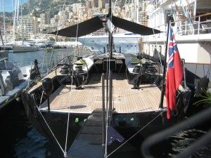 Wally Yacht BAGHEERA at the Monaco Yacht Show