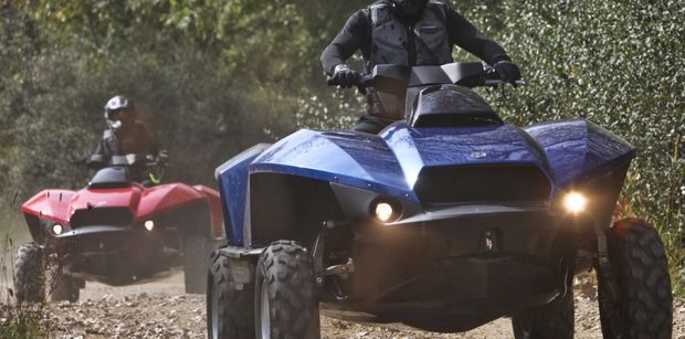 Quadski on Land