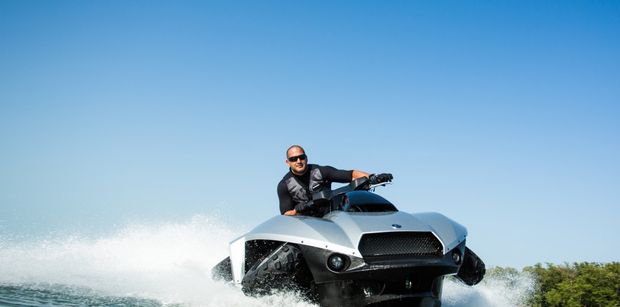 Quadski on Water
