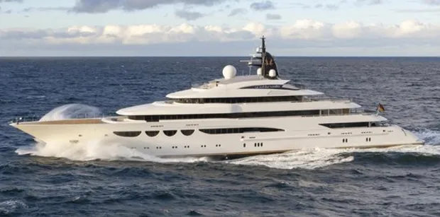 QUATTROELLE, a luxury Lurssen super yacht available for charter in the Caribbean this Christmas