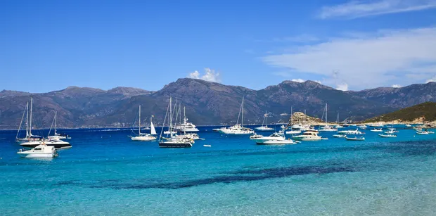 A beach near Saint-Florent