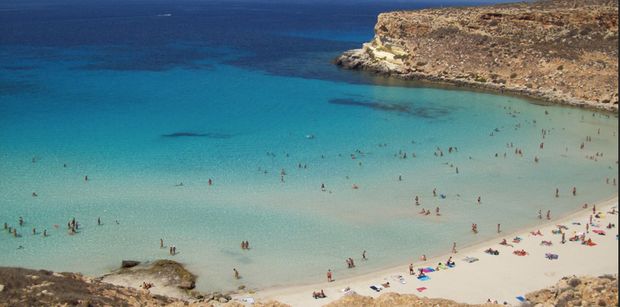 Lampedusa Beach - arguably the best beach in the world!