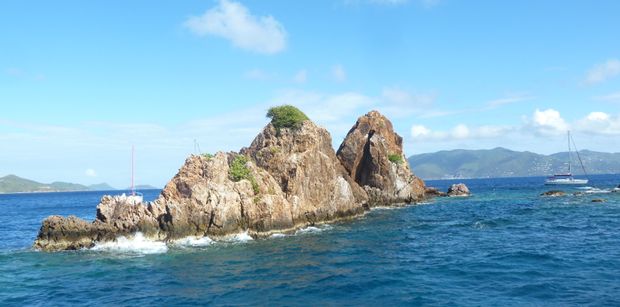 Snorkeling at the Indians, BVI