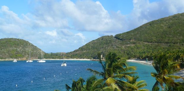 View from Peter Island Resort