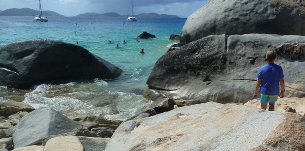 Enjoying the Baths