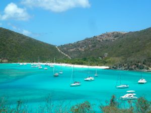 A view of White Bay, Jost Van Dyke