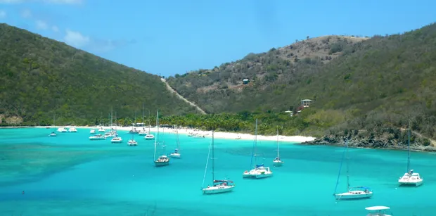 A view of White Bay, Jost Van Dyke