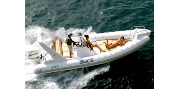 The Sacs 680 Rib for charter around Cannes and Antibes