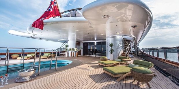 Nirvana aft deck