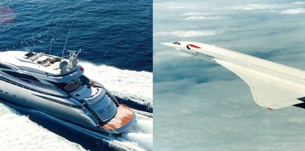 Concorde and Mistral 55