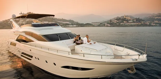 Enjoy a drink or soak up the sun on the fore deck.