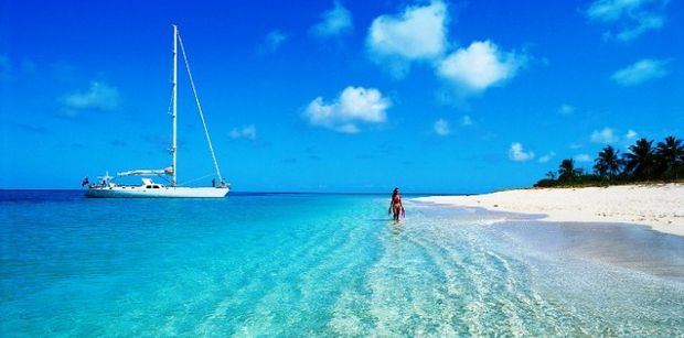 Shallow Aqua Waters Along St. Croix St. Croix, Virgin Islands