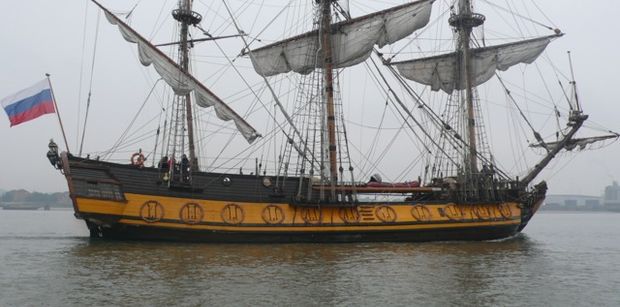 Shtandart Russian Frigate