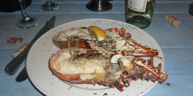 Enjoy Lobster at Anegada