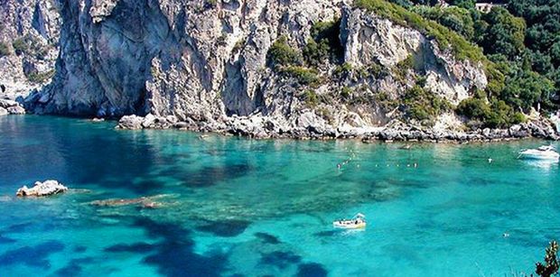 An islet in Corfu