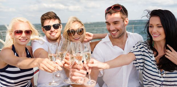 Enjoy your celebrations on a yacht!