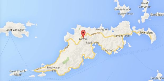 tortola map blog