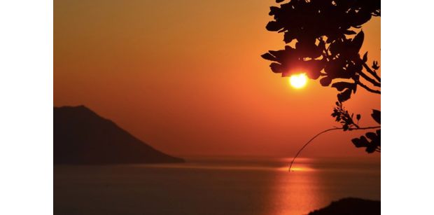 greek sunset