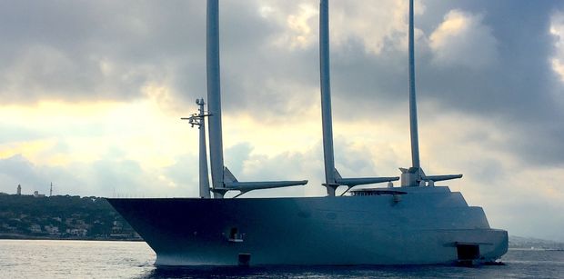 sailing yacht a, sailing yacht, crewed sailing yacht, luxury yacht, superyacht, yacht charter, boatbookings