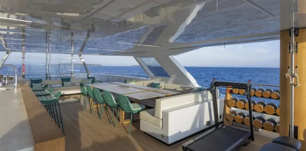 EMOCEAN Sundeck Alfresco Dining Treadmill