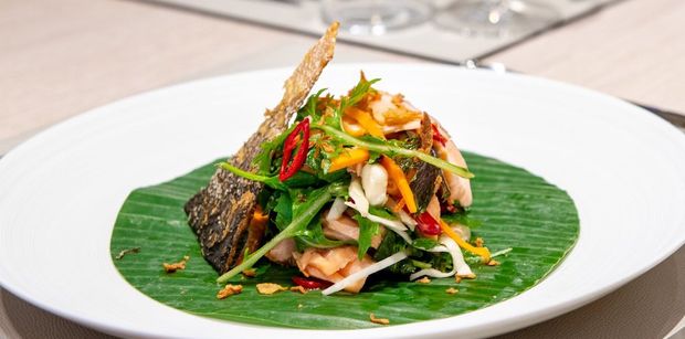 SANGHA Ferretti Yacht Chef Food Cuisine