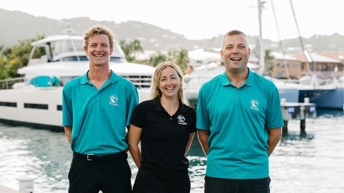 The BVI’s Standout Crew On Board HUNTRESS