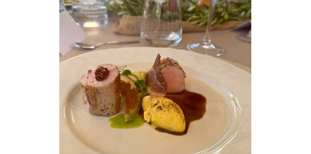 Plate of tenderloin