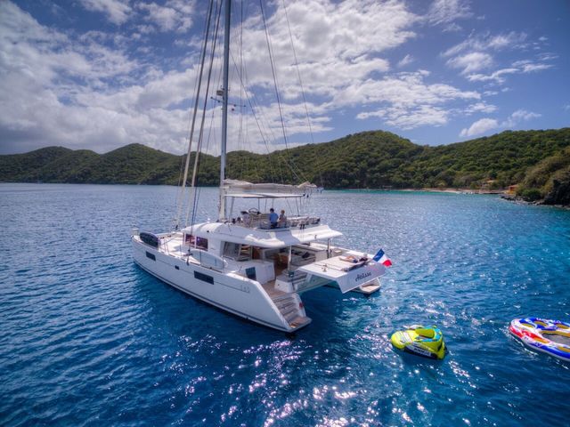 catamaran trip bvi