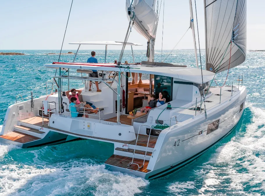 Luxury Bareboat Catamaran for a Family