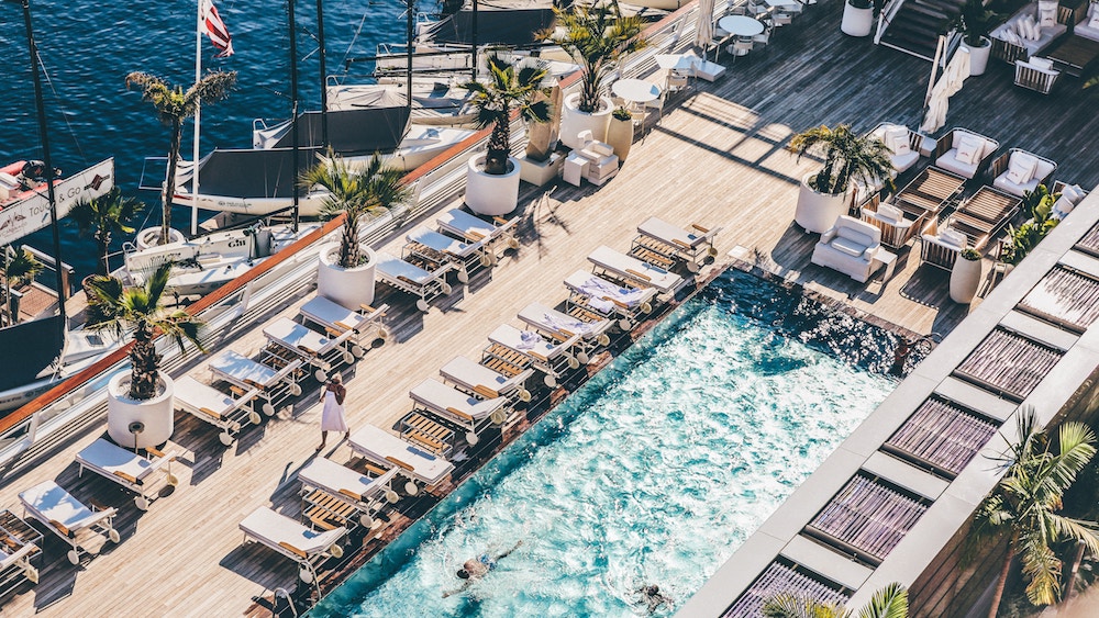 Monaco, yacht, club, swim, pool, Riviera