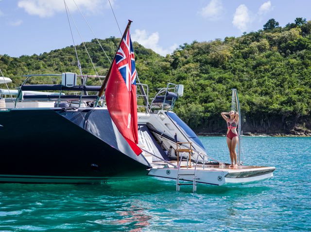 charter sailboat bvi crewed