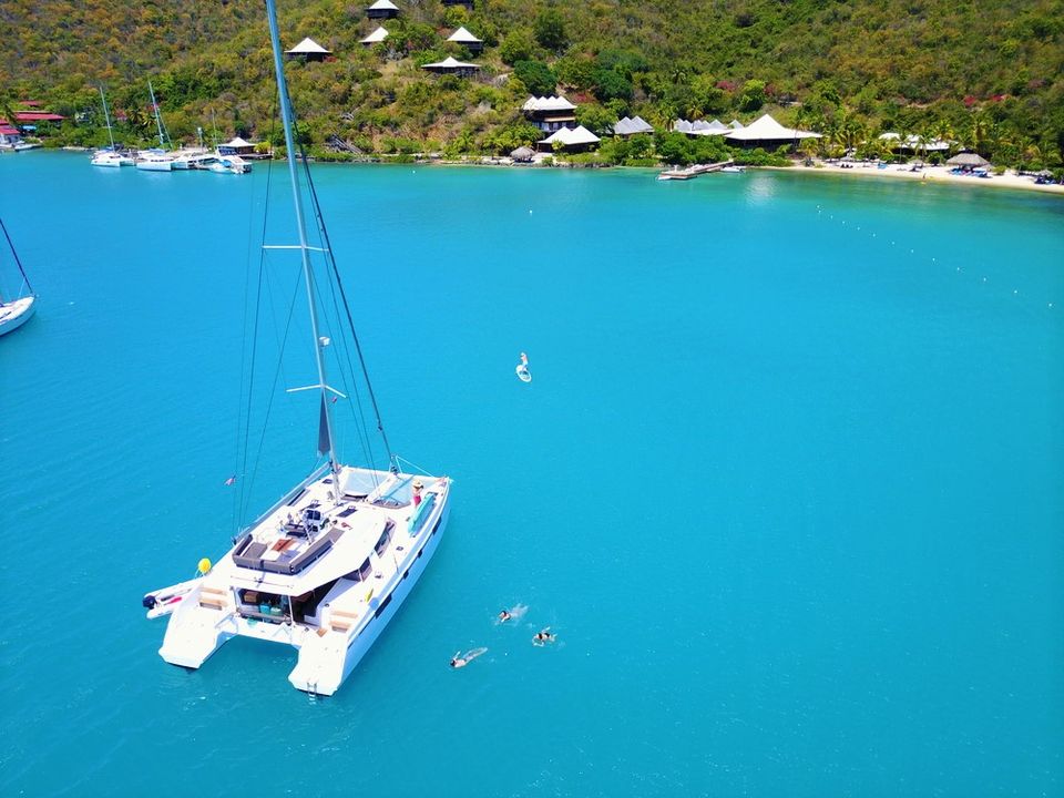 yacht chartering in the bvi