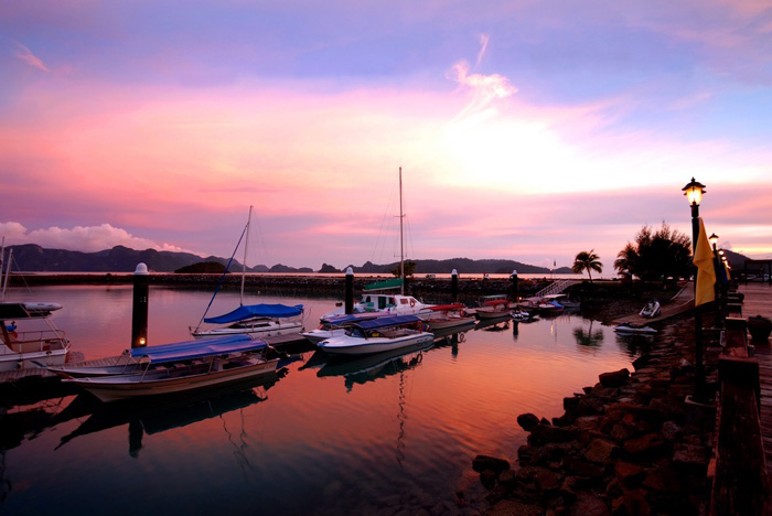 Twilight in Langkawi Malaysia