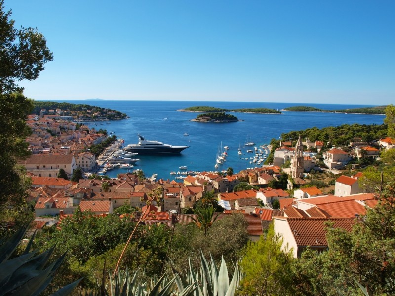 croatia, yacht, sea, split, sail, boat