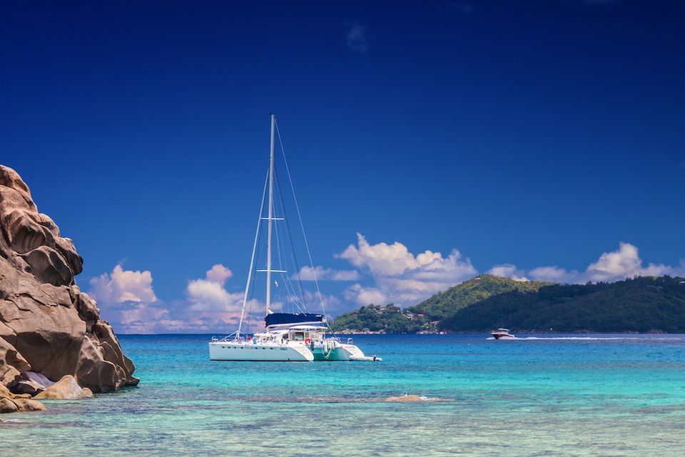 chartering a yacht in seychelles