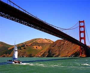 San Francisco and the Golden Gate Bridge