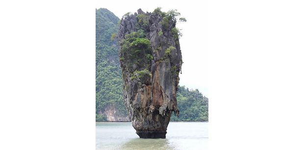 James Bond Island in the Andaman Islands, Thailand