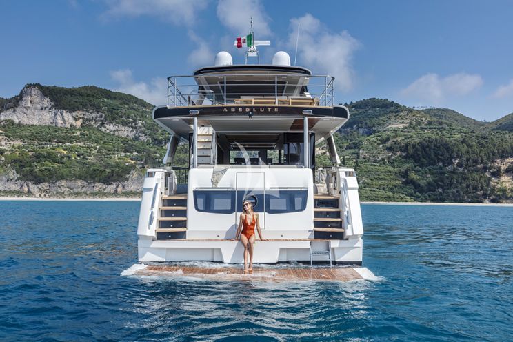Charter Yacht A4A - Absolute Navetta 68 - 4 Cabins - Antibes - Cannes - St. Tropez - French Riviera