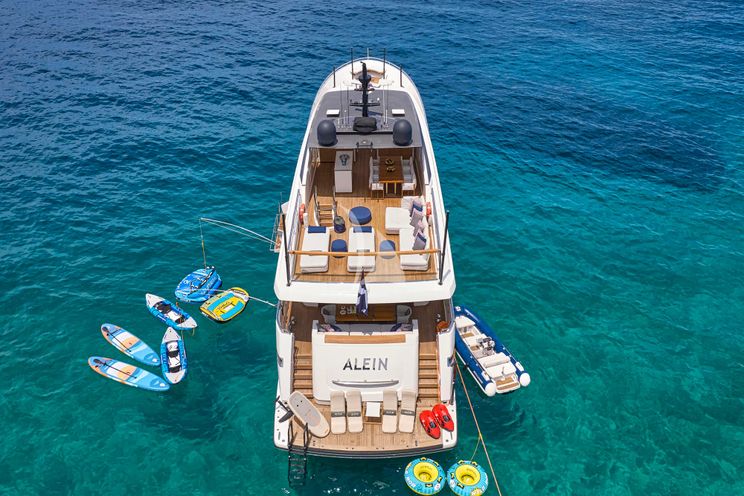 Charter Yacht ALEIN - Sanlorenzo SL96 - 4 Cabins - Athens - Mykonos - Paros - Cyclades - Greece