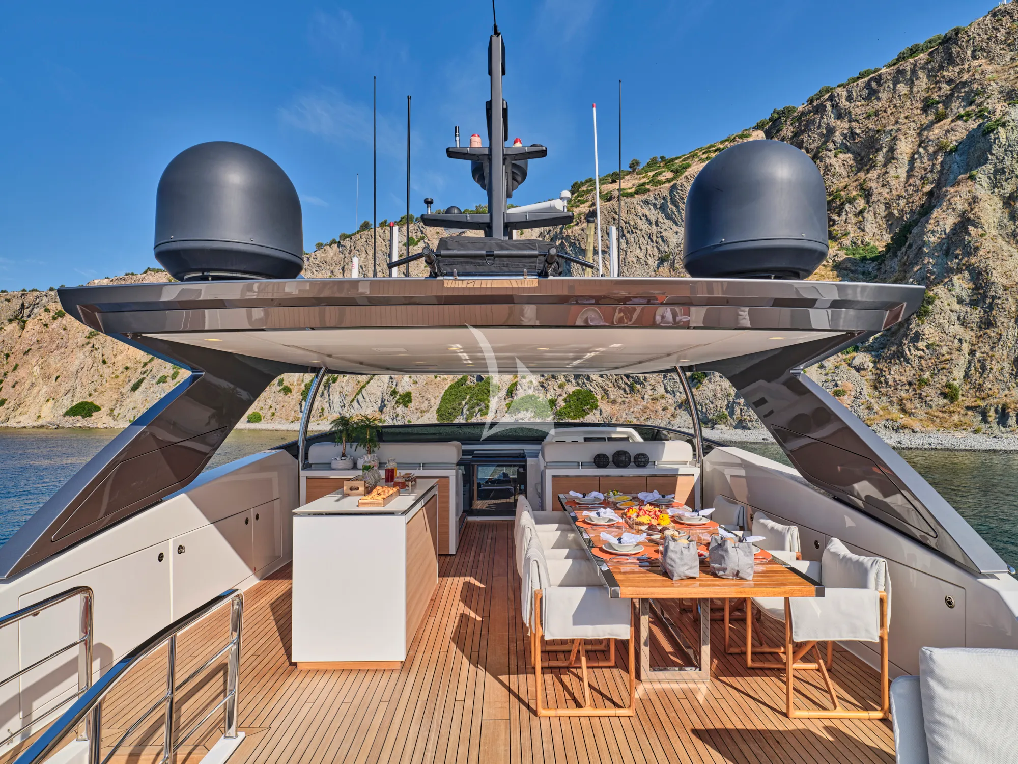 Charter Yacht ALEIN - Sanlorenzo SL96 - 4 Cabins - Athens - Mykonos - Paros - Cyclades - Greece