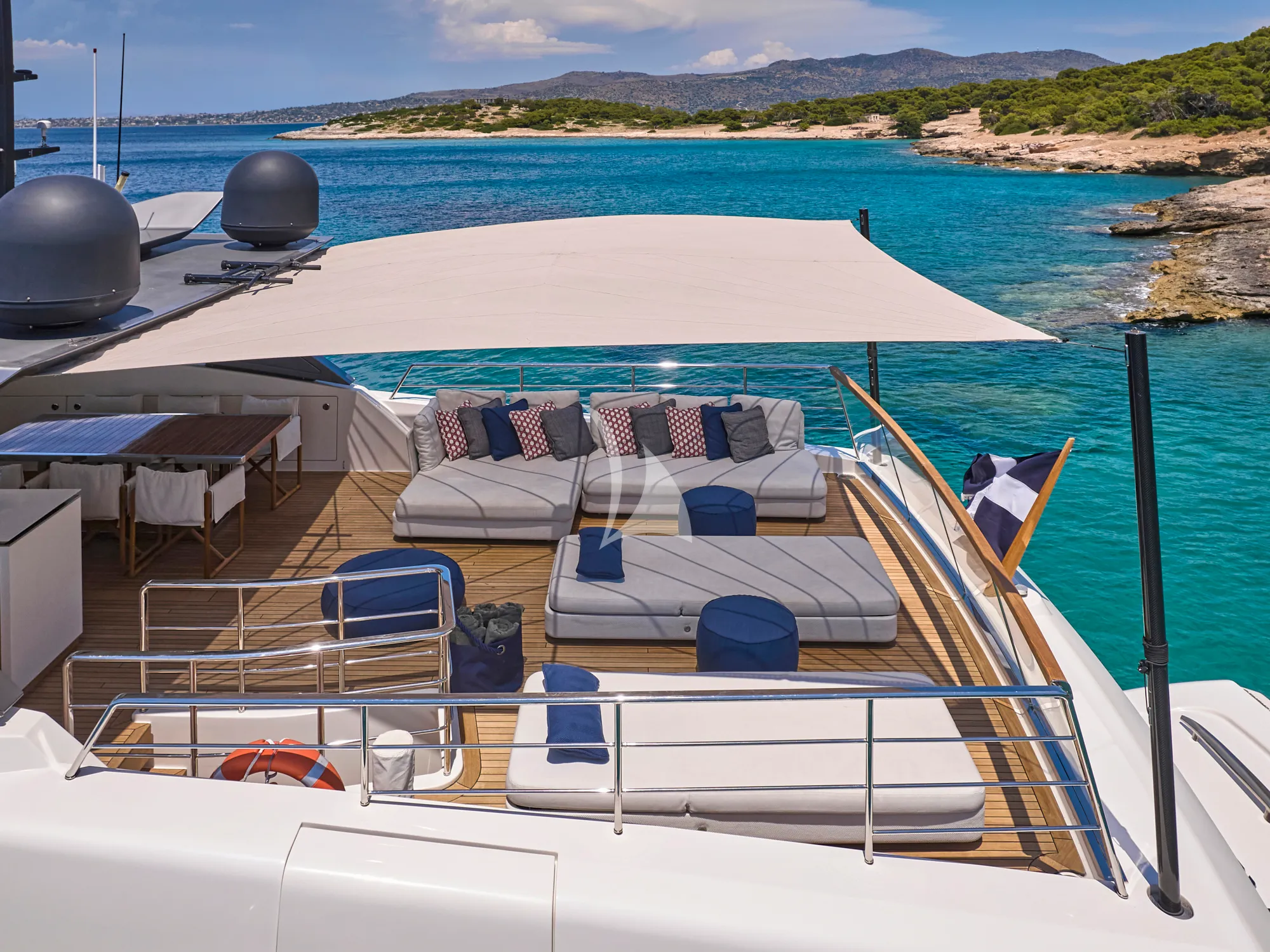 Charter Yacht ALEIN - Sanlorenzo SL96 - 4 Cabins - Athens - Mykonos - Paros - Cyclades - Greece