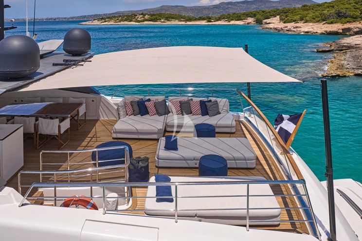 Charter Yacht ALEIN - Sanlorenzo SL96 - 4 Cabins - Athens - Mykonos - Paros - Cyclades - Greece