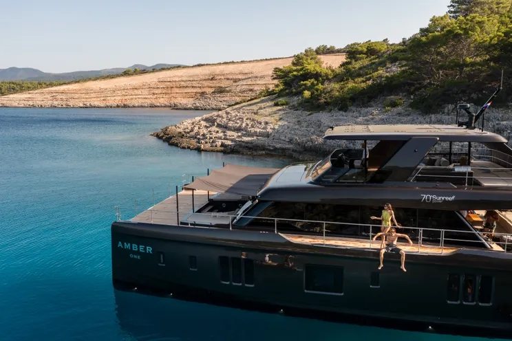 Charter Yacht AMBER ONE - Sunreef 70 - 4 Cabins - Split - Dubrovnik - Hvar - Croatia