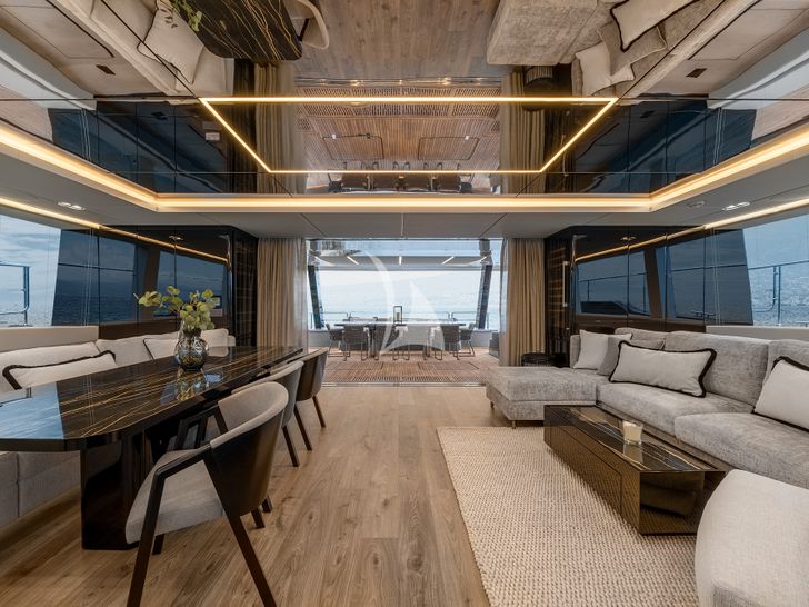 AMILEO Sunreef 70 - saloon other shot AMILEO Sunreef 70 - saloon other shot