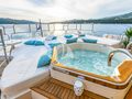 ARAGO Sunseeker 34m - sundeck jacuzzi ARAGO Sunseeker 34m - sundeck jacuzzi