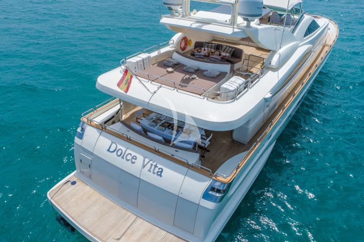 Charter Yacht DOLCE VITA IV - Astondoa 102 GLX - 5 Cabins - Ibiza - Formentera - Mallorca - Balearics - Spain