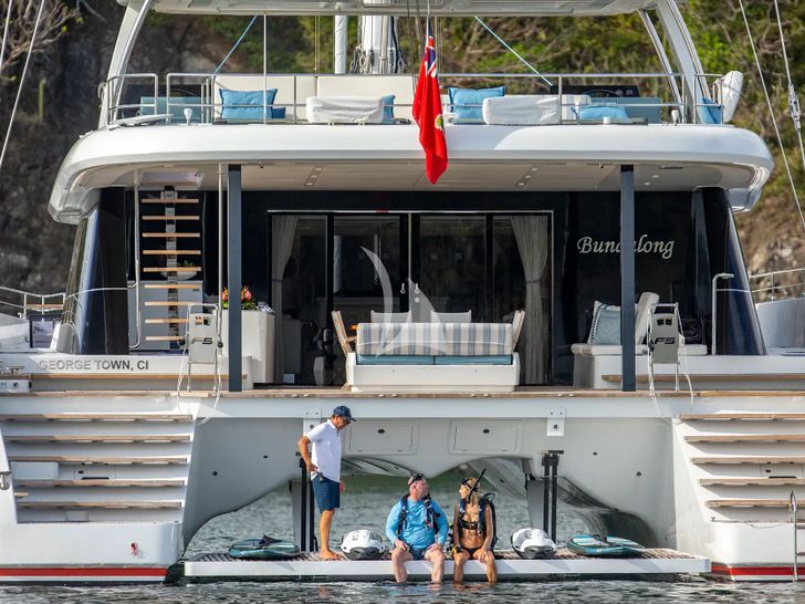 BUNDALONG Sunreef 80 Stern BUNDALONG Sunreef 80 Stern
